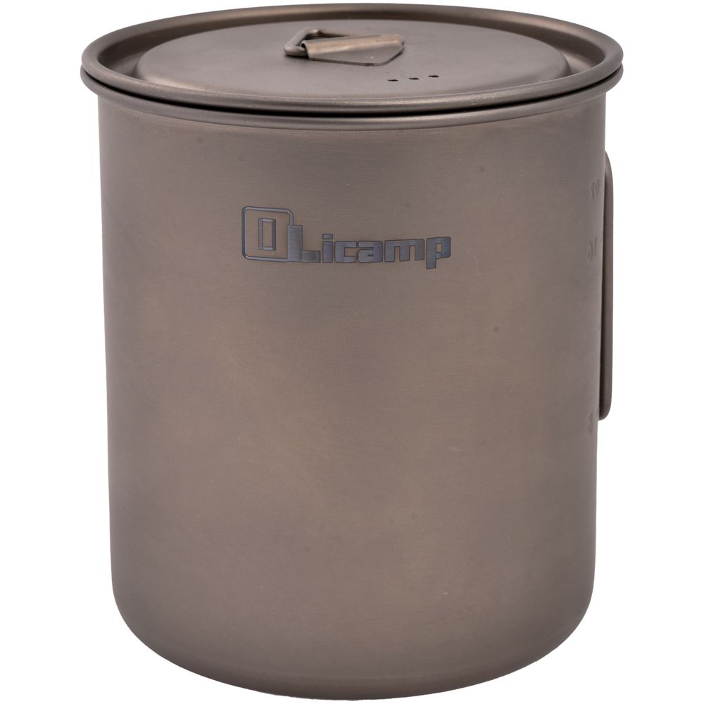 Olicamp Titanium Mug with Lid.  750ml