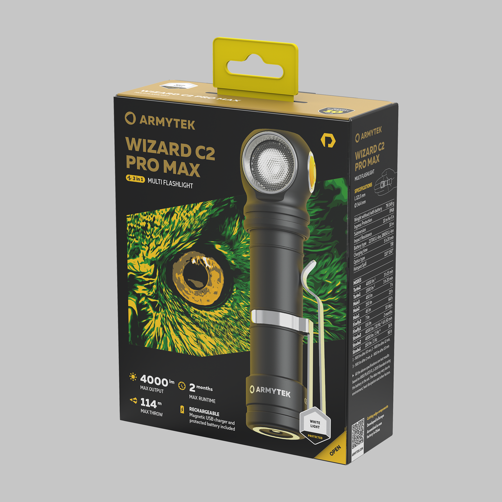 ARMYTEK Wizard C2 Pro Max White